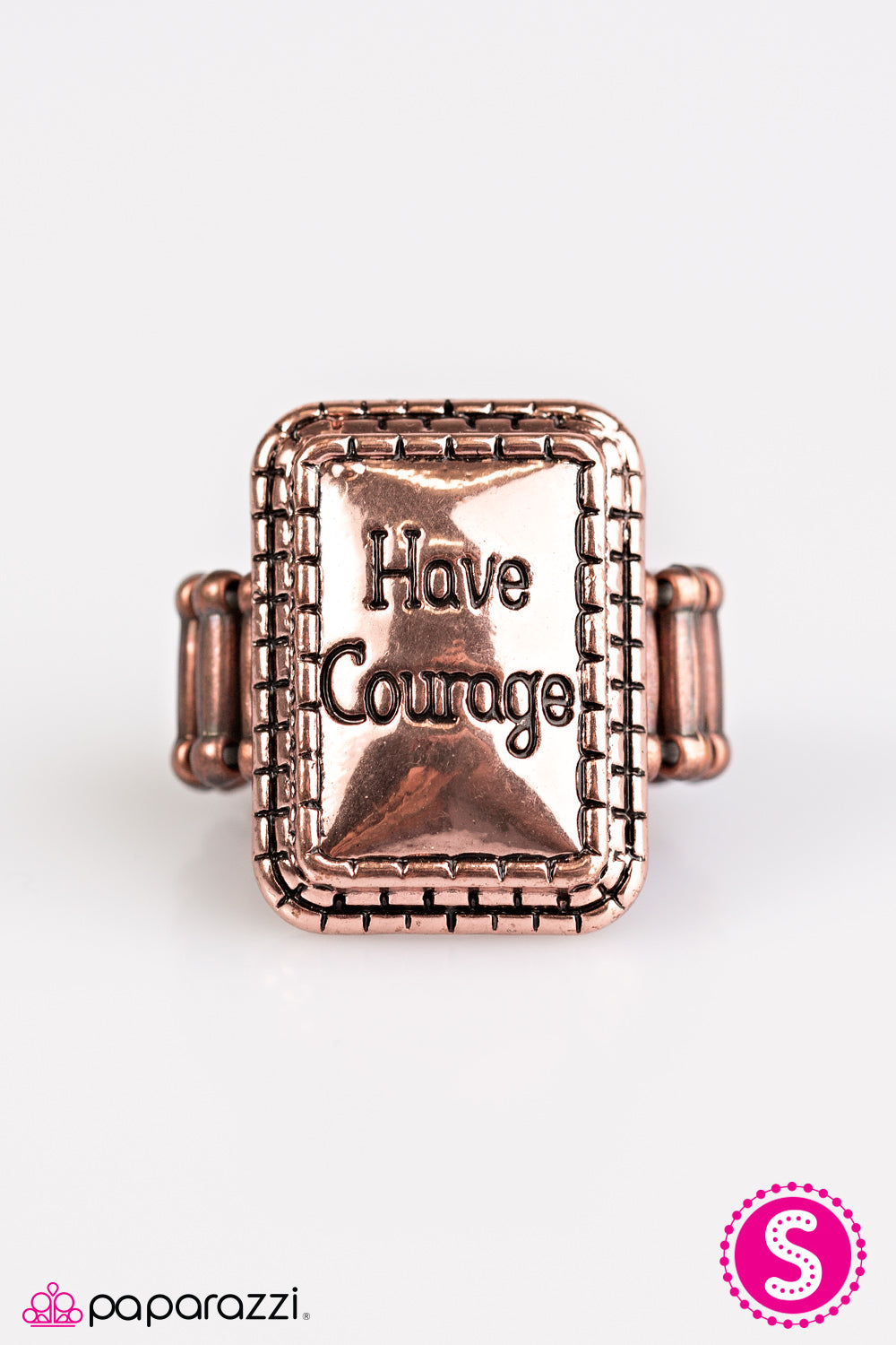 Have Courage - Copper - The Glitter Lane
